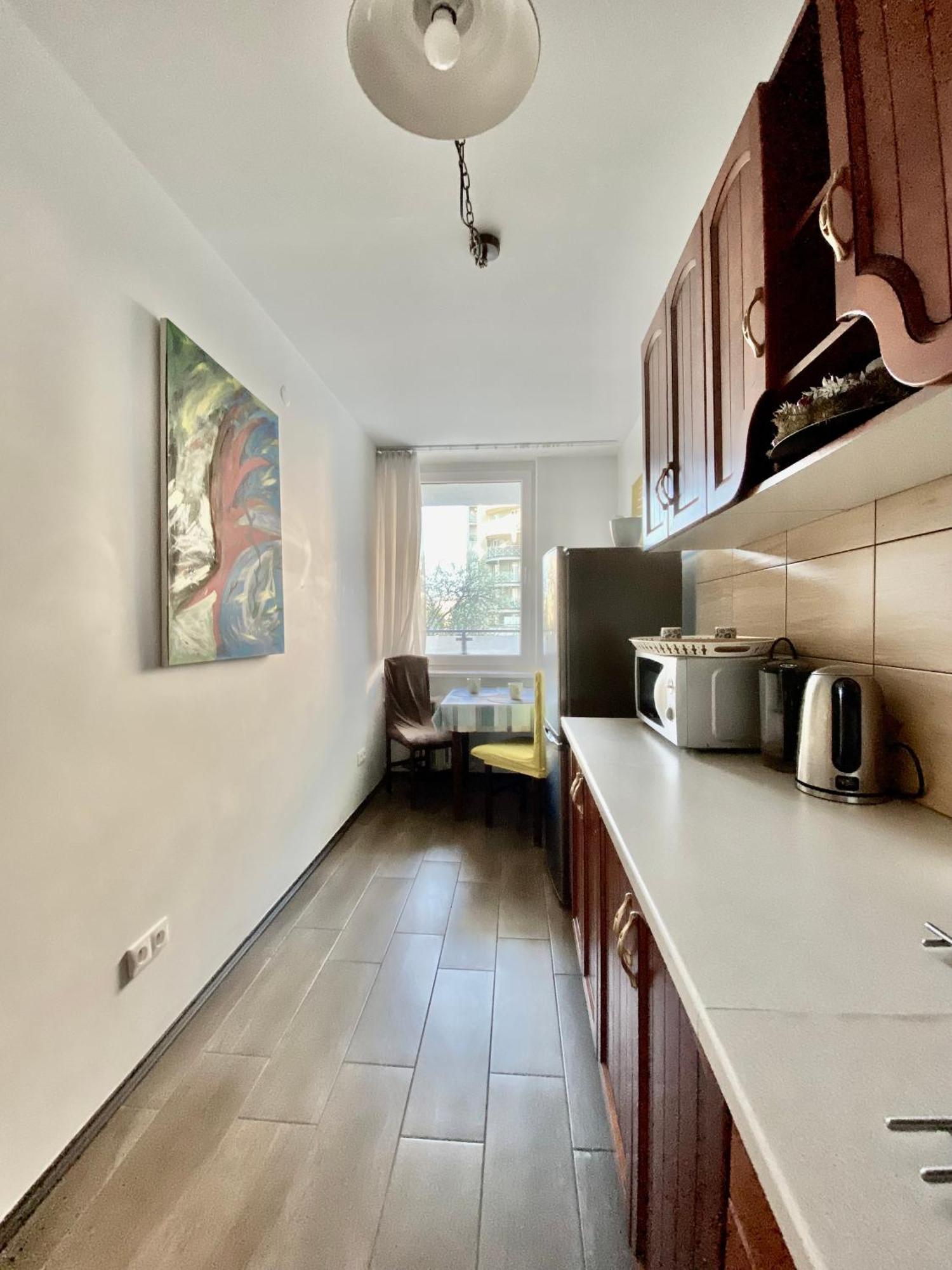 Apartament Noc Z Obrazem - Balkon - Warszawa Praga Exterior foto